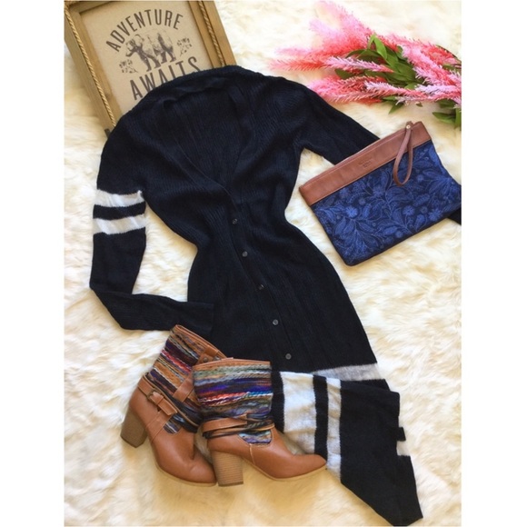 Banana Republic Moon & Ember Cardigan Duster Dress - Picture 9 of 16